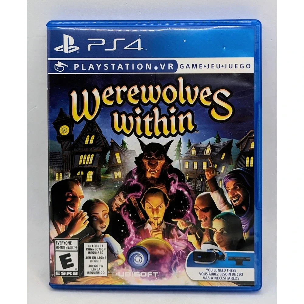 2016 Ubisoft Werewolves Within - PlayStation VR PSVR PS4 - Pre-Owned